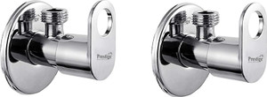 Prestige Premium quality stainless steel Prime Valve Tap Chrome Plated Pack of 2 Angle Cock Faucet