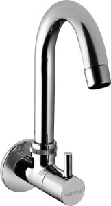 Ramya Sink Tap Brass For Bathroom and Kitchen Chrome Finish Spout Faucet