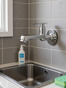 Prestige Long Body Cock Vista Bib Tap Faucet