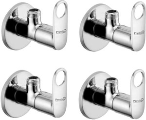 Prestige Prime Brass Angle Valve Wall Mounted Bathroom - Set of 4 Angle Cock Faucet