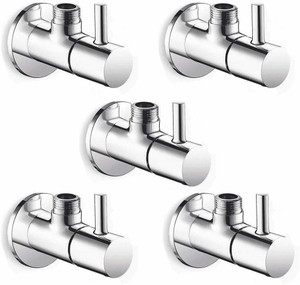 Floyd Angle Cock Flora Brass Chrome Plated (Pack of 5) Angle Cock Faucet