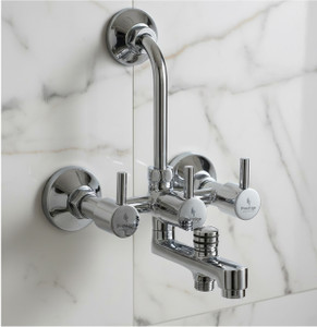 Prestige Dove Telephonic 3 in 1 Wall Mixer Chrome Plated Tap Brass Wall Mixer Faucet