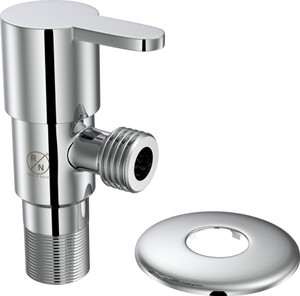 RN ANGLE VALVE SHRAY_4651_1/2" Bathroom, Kitchen Sink, Geyser & Washbasin | Angle Cock Chrome Finish_RNAV4651SH Angle Valve Faucet