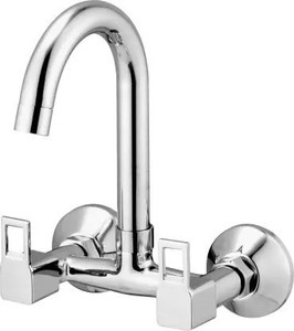 फास्टगियर Brass Opium Sink Mixer Swivel Casted Hot & Cold Water with 360 Degree Adjustable Spout Suitable for Washbasin,Sink,Bathroom &Kitchen Bib Tap Faucet किचन मिक्सर नल