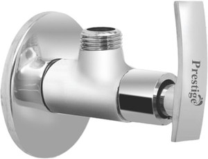 Prestige Passion Angle Cock Angle Cock Chrome Finishing Bathroom & Kitchen Tap with Flange Bib Tap Faucet Angle Cock Faucet