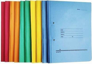 SSJMart legal size / A4 size Card board spring file Files