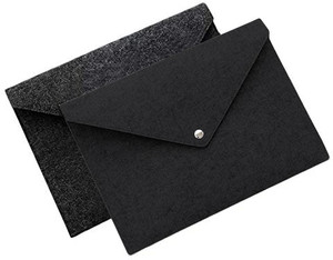 Advance Geotextile Felt Fabric Felt Document Folders Portable File Holder Organizer with Button Closure
