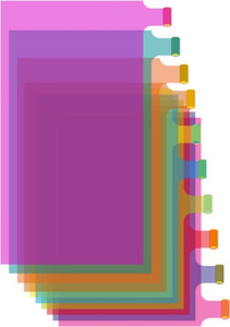 Flipkart.com | TRIO Plastic File Separators Seperators 10 Parts With ...