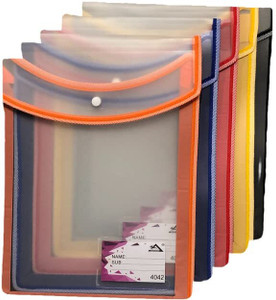 DiMoris Poly Plastic Expanding Document Folder A4 Legal - Image 6