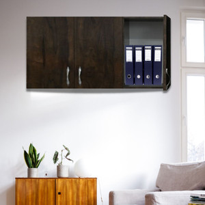 SPECIALITY PANELS 3 Doors Modular Wall Cabinet with 10 years guarantee against Borer & Termites Engineered Wood Hanging Filing Cabinet