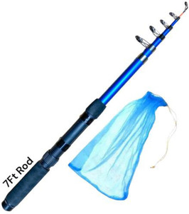 Abirs fishing rod 7 ft Combo 2.1 / net Blue Fishing Rod