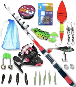 SPRED Fishing anglers ultimate fishing rod Set-of mix Red Fishing Rod