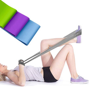 Strauss Yoga Resistance Bands For Workout| Stretch Band | Theraband |Exercise Band Resistance Band