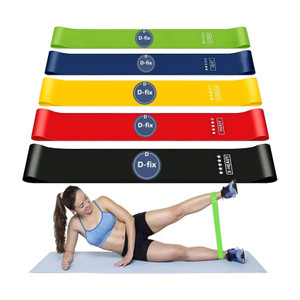 D-fix Exercise Resistance Bands, Loop Band, Thera Bands for Men & Women. Resistance Band