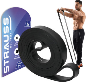 Strauss Resistance Exercise Band for Chin Ups | Strength Training| Stretching | Pull Ups Resistance Band