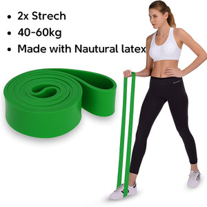 AZWIAN Power Stretch Resistance Band Green 40-60kg - Image 5