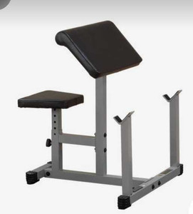 saipro Preacher Curl Fitness Gym Bench for Bicep Exercise Use For