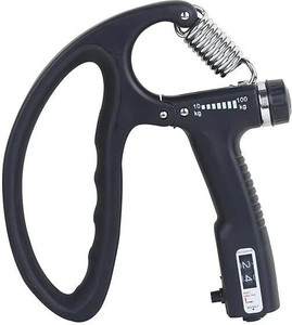 Shopeleven D-SHAPE Professional Adjustable Hand Gripper With 10KG to 100KG Resistance Range Hand Grip/Fitness Grip