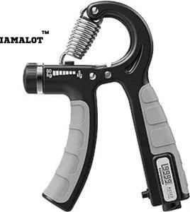 इमालोट Counter Hand Gripper Strengthener Adjustable Resistance Hand Grip/Fitness Grip हैंड ग्रिप / फिटनेस ग्रिप