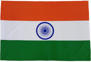 आई विलेज इंडियन फ्लैग सूटेबल फॉर इंडोर्स एंड आउटडोर्स प्रिंटेड बोथ साइड्स प्रिंटिंग रेक्टेंगल आउटडोर फ्लैग