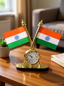 India Car Dashboard Flag 15.2 cm x 12.7 cm by Voyo
