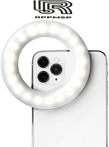 RPPMSP Pocket Size mini High Bright 36 LED Clip on Selfie Smartphone Ring Light RP-06 Ring Flash