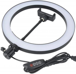 airtech 7 ft Camera stand with Ring Fill light holder for Making video and photo shoot Ring Flash
