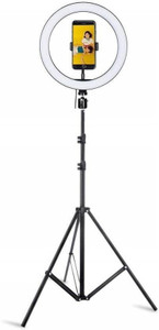 Tekno Selfie Light with Tripod Stand for Live Stream-LED Video maker & for best selfie Ring Flash