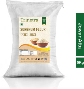 Trinetra Best Quality Jowar Atta (Sorghum Flour)-5Kg (Packing)