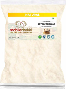 MOBILE CHAKKI Premium Soyabean Atta | Soya Flour | High Protein & Fiber Rich Healthy
