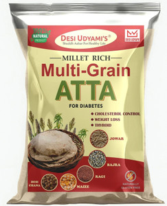 desi udyami Multigrain Atta for Diabetes, Cholesterol Control, Weight Loss, Thyroid