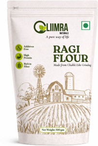 LIIMRA Finger Millet Ragi Flour - 100% Pure, Gluten-Free, and Packed with Nutrients