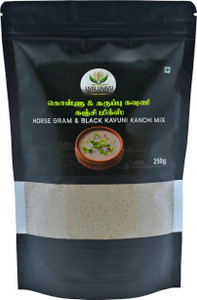 Uyir Unavu Organic Foods Kollu Karuppu Kavuni Kanji Mix |Horse Gram,Black Rice Porridge Mix / Weight Loss