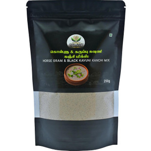 Uyir Unavu Organic Foods Kollu Karuppu Kavuni Kanji Mix |Horse Gram,Black Rice Porridge Mix / Weight Loss