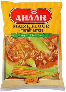 Ahaar Corn Flour / Makki Atta, 1 Kg Each