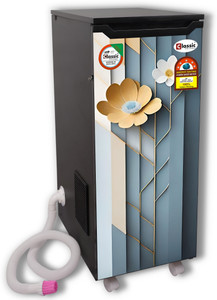 Classic Atta Chakki Fully Automatic Domestic Atta Chakki with Vacumm 1HP (0.75 Unit/hr)/ 10kg/hr Premium Navy Petal Flourmill