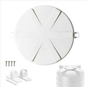 PRAJA Plastic Water Tank Open & Close Lid | 490 mm | Hinge Type