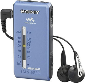 ラジオ・コンポ SONY AM/FM WALKMAN SRF-80 Yahoo!オークション