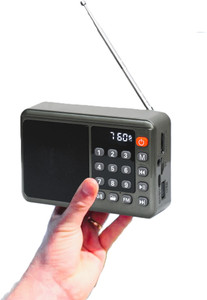 JAXTER FM Radio with Bluetooth Speaker - Portable & Wireless Sound System FM Radio FM Radio