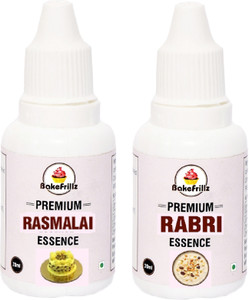 Bakefrillz Rabri & Rasmalai Food Essence (20 ml x 2) Rabdi Liquid Food Essence