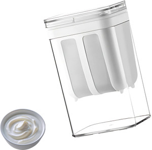 Diva CREAMY YOGURT MAKER| Greek Yogurt Maker-1100 ML | Multipurpose Yogurt Strainer Yogurt Maker