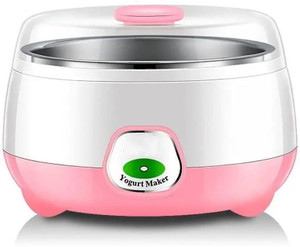 ZQROOWLY Electric Automatic Yogurt Maker Portable Yogurt Maker Stainless Steel Container Yogurt Maker