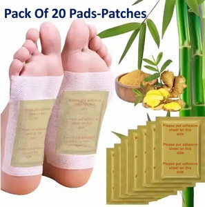 SKYZIART Detox Foot Patches for Pain Stress Relief Sleep Natural Herbal Cleansing 20 Pads