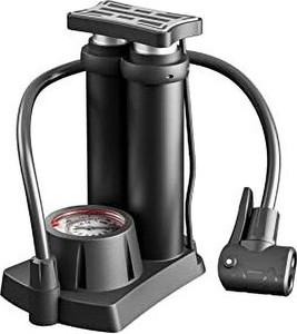 Brezleen High Pressure Foot Air Pump Bicycle, Football, Cycle Pump, Football Foul Card