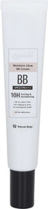 Spawake Moisture Glow BB Cream 02 Natural Beige with SPF27/PA+++,All Skin Types,30g Foundation
