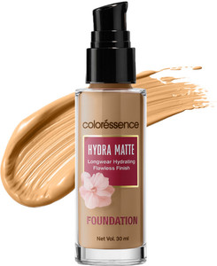 COLORESSENCE Liquid Foundation for Matte Even Skintone|Waterproof & Lightweight|Blendable L3 Foundation