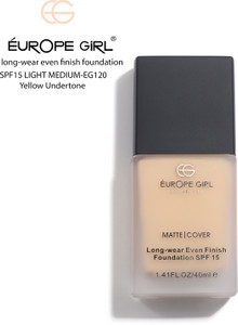 Europe Girl Matte Cover - 120 Spf-15 Foundation