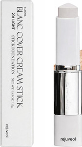 REJUVEOL 201 Light Blanc Cover Cream Stick Foundation - Image 5
