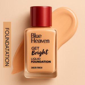 BLUE HEAVEN get bright founation 30ml pack 1 sy Foundation
