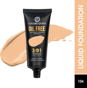 Colors Queen 3 in 1 Oil Free Foundation - Image 6